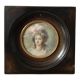 Portrait miniature painting