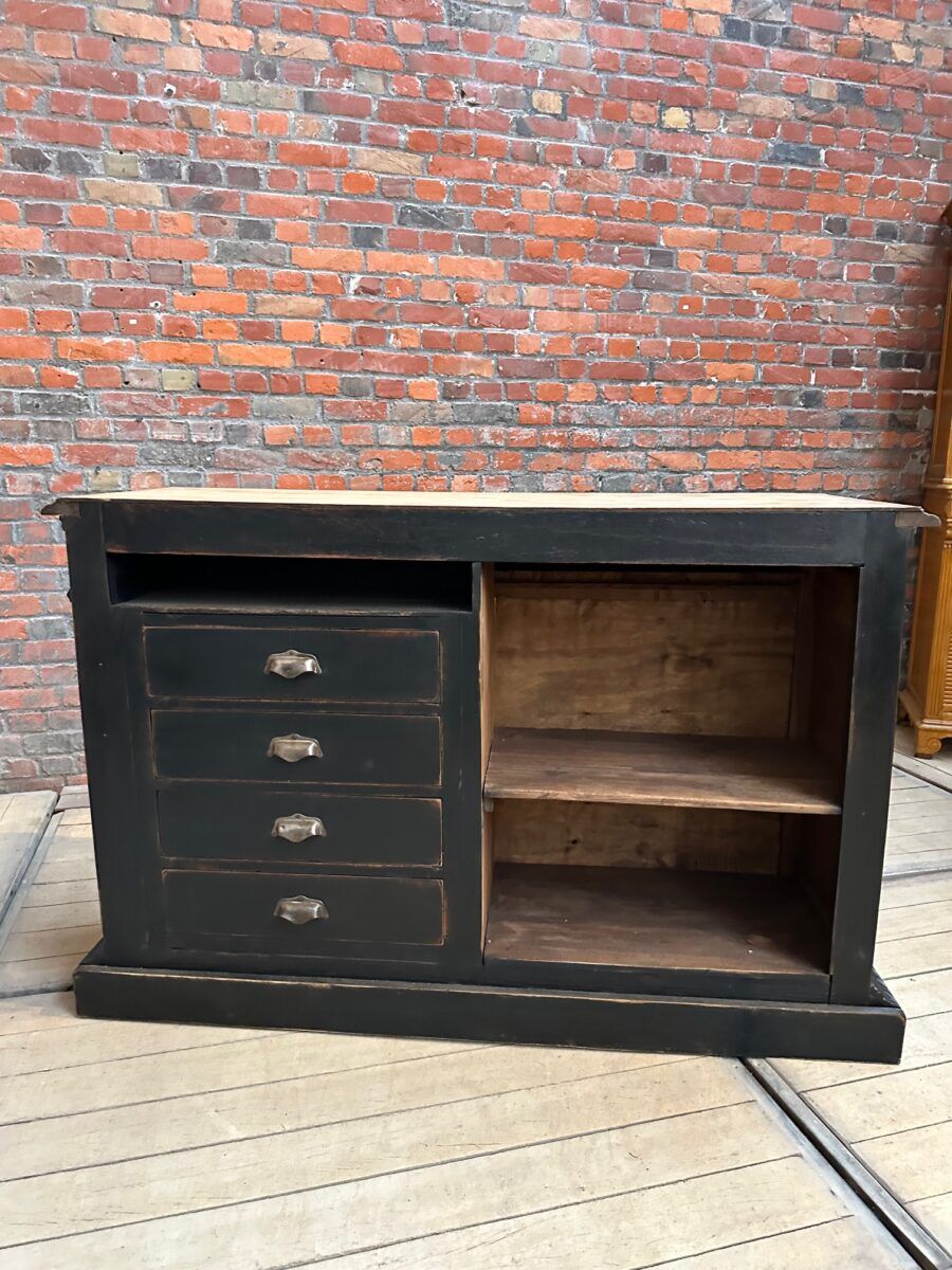 Comptoir en chêne début XXème