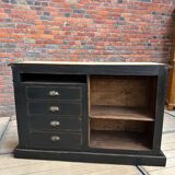 Comptoir en chêne début XXème