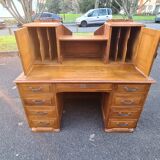 Office circa 1940 Art Deco solid wood