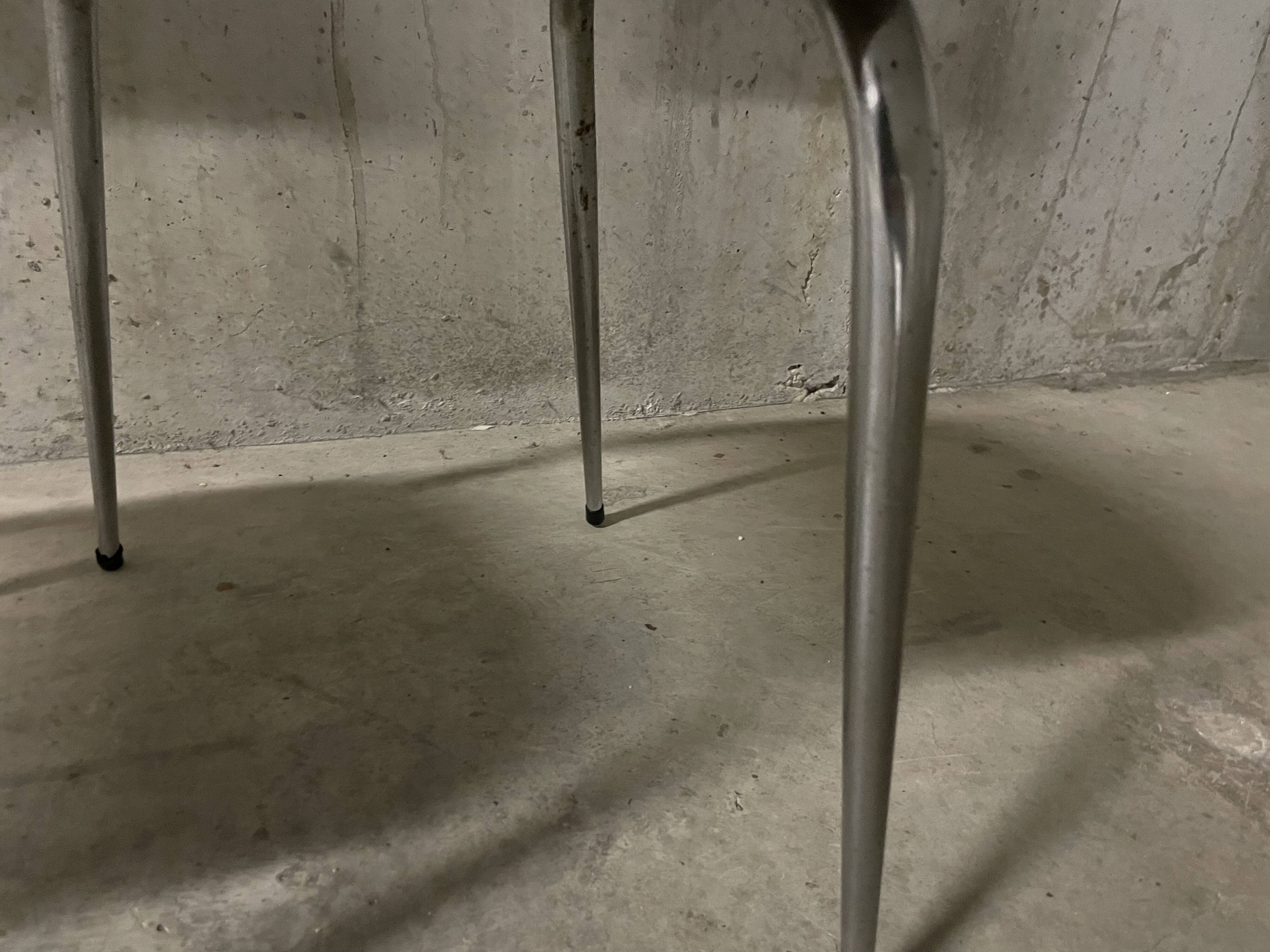 Paire de chaises en formica années 70