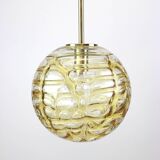 Suspension Boule Murano par Doria, Allemagne, années 1970