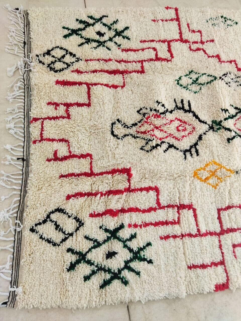 Moroccan Berber Carpet 189x152cm