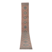 Tapis de couloir turc vintage