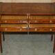 Restored console in Burr Oak & Satin Wood, circa 1920.