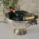 Champagne bucket Silver Plated with Grape Handles, Cl