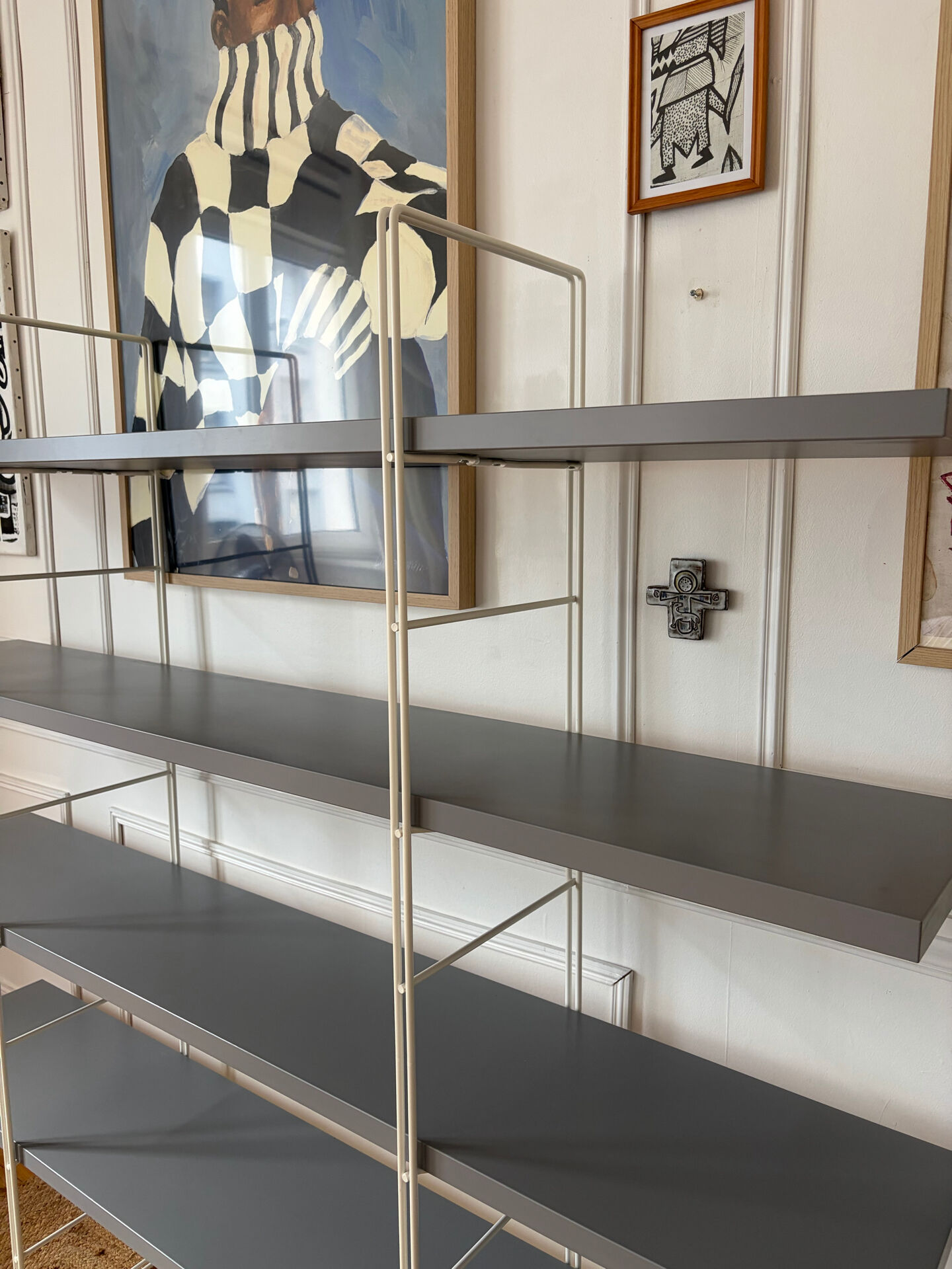 Enetri Library IKEA vintage grey 1990
