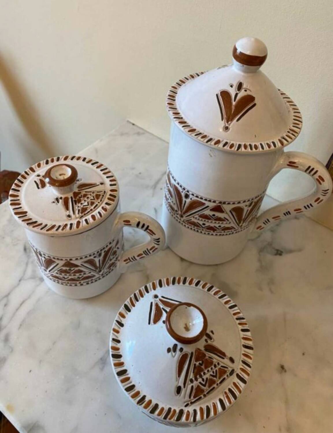 Moroccan tea service