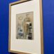 Alfred Gaspart (1900-1993), "Les Bouteilles" Nature morte cubiste, dessin au crayon et pastel gras