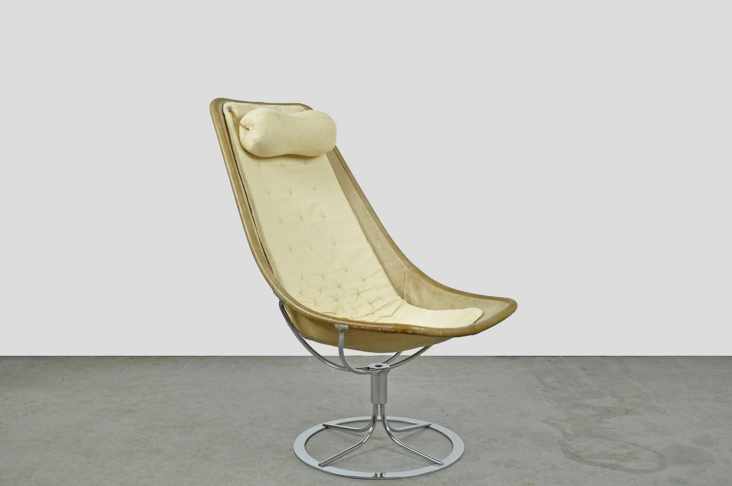 Iconic swivel chair ‘jetson’ by bruno mathsson, sweden 1970s