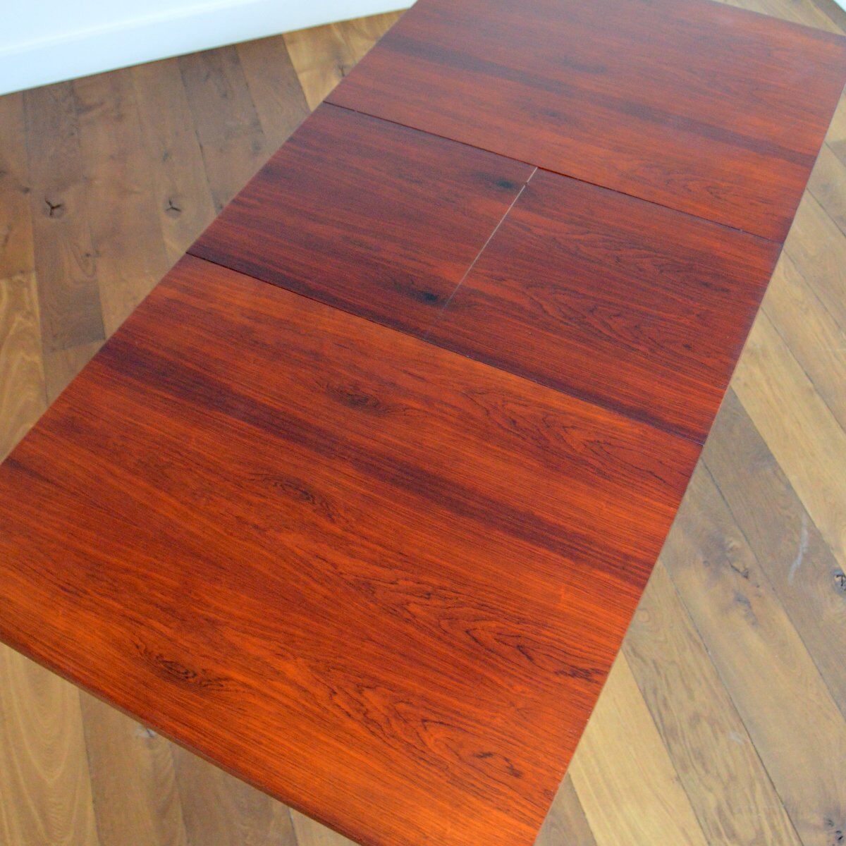 Dining table with rosewood extension 1960s