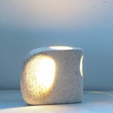 Sculpted stone lamp attributed to albert tormos