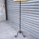 Wrought iron floor lamp from the 60s