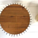 Table basse métal et bois
