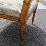 Paire de fauteuils anciens style louis xvi