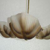 Vintage shell chandelier