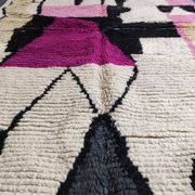 Berber rug in natural wool 2.5 x 1.5 m