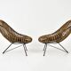 Armchairs Dalvera in the manner of Abraham & Rol , 1950s