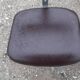 Pair of industrial chairs iron and skai BAO