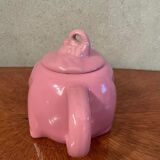 Pink vintage elephant teapot