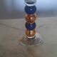 Glass candle holder