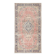 Vintage Handmade Turkish Red Wool Accent Rug with Medallion Design for Home and Office Decor