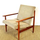 Scandinavian teak armchair 1960