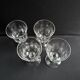 4 Verres Baccarat service Chaulnes - XIXème