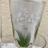 Glasses lucky vintage lily of the valley