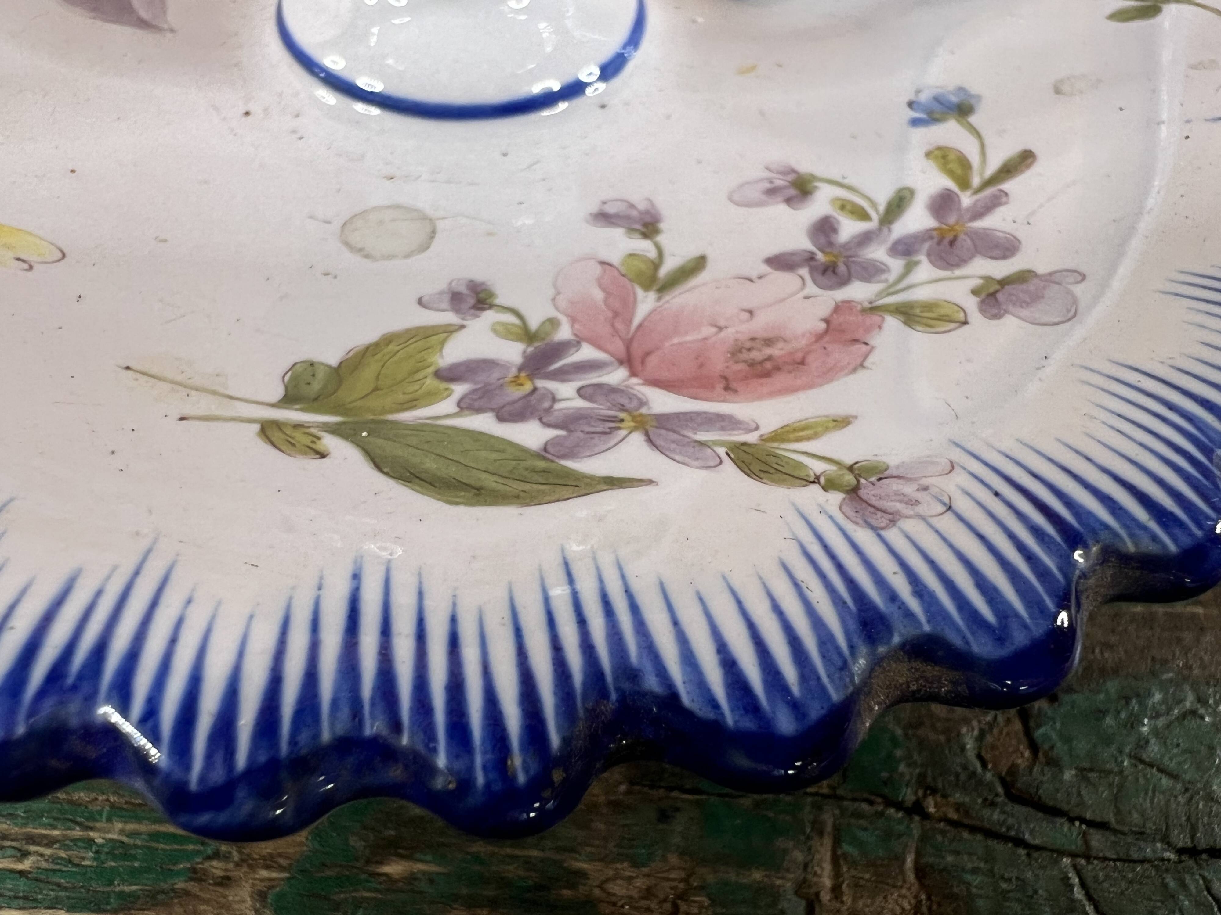 Charolles ceramic hand candle holder