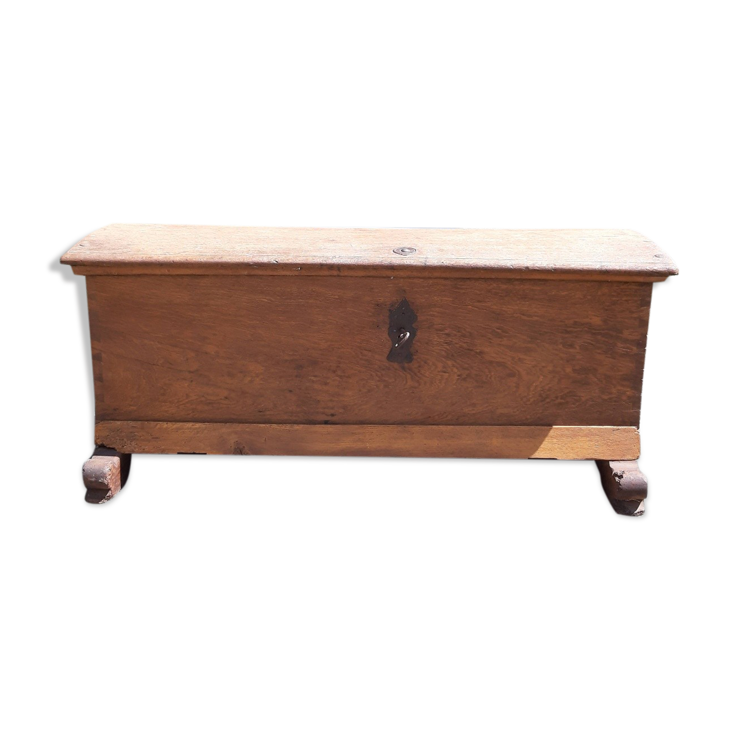 Oak wedding chest, XIXth century