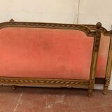 Louis XVI style bed in patinated hetre XX century