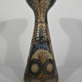 Vase en Grès de Sel, signé J-C. Courjault pour Keraluc Quimper - 1960