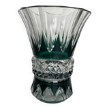 Val saint Lambert cut crystal vase