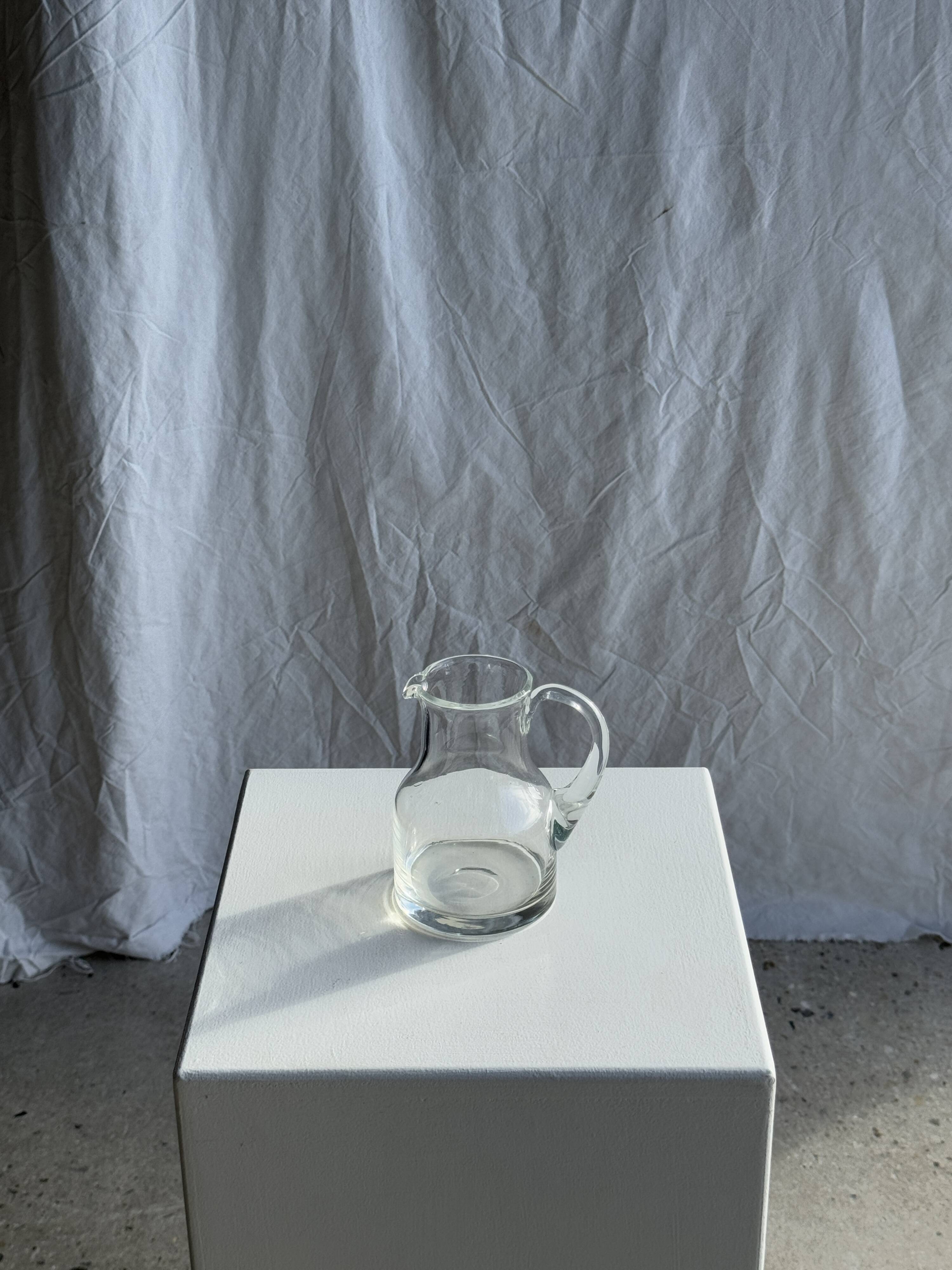 Mini glass pitcher H14