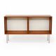 Vintage open bookcase / sideboard from the 1960s