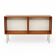 Vintage open bookcase / sideboard from the 1960s
