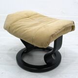Upholstered  stool or ottoman, 1980s