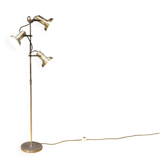 Floor lamp 3 chrome spots
