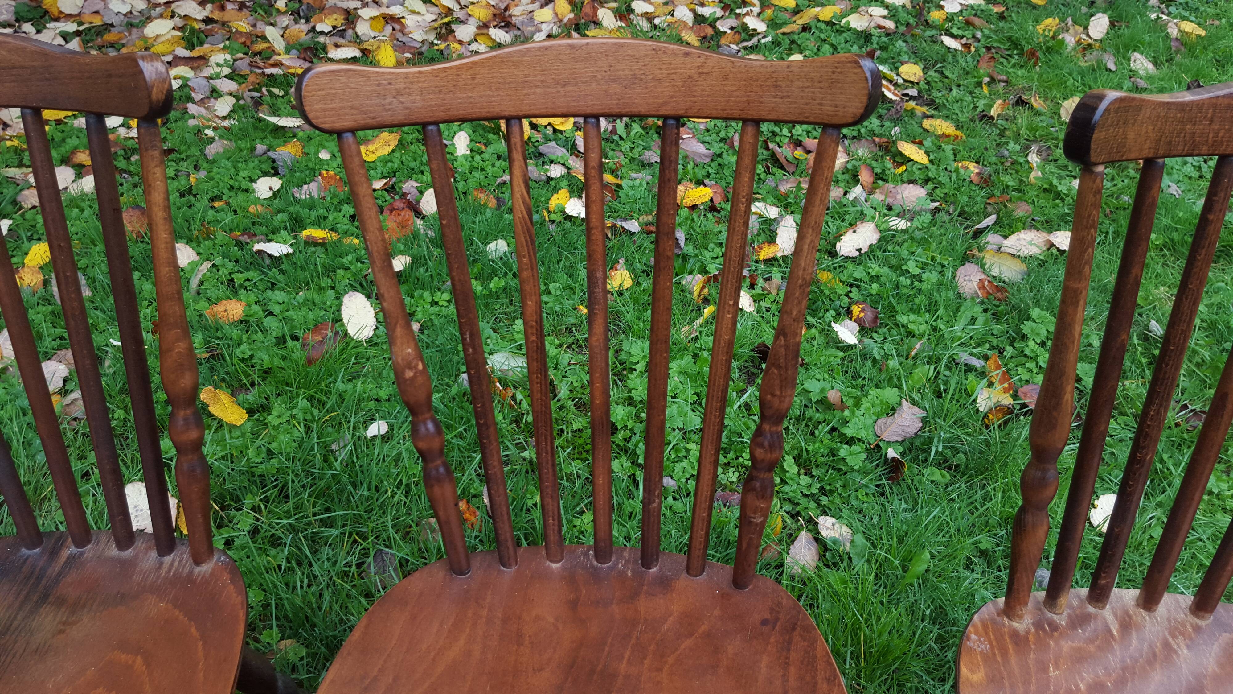 Set of 5 chairs bistro Baumann