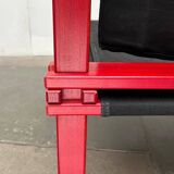 Mid-Century German Farmer Series chairs and table by Gerd Lange for Bofinger, 1960s, set of 5.