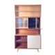 Vintage U-452 cabinet with display case and bar - Jiri Jiroutek