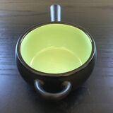 Black and Celadon Scandinavian Frying Pan