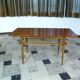 Wilhelm Knoll Side or Coffee Table with Lower Shelf in Woven Cane, Germany 1950s