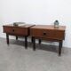 Pair of vintage bedside tables
