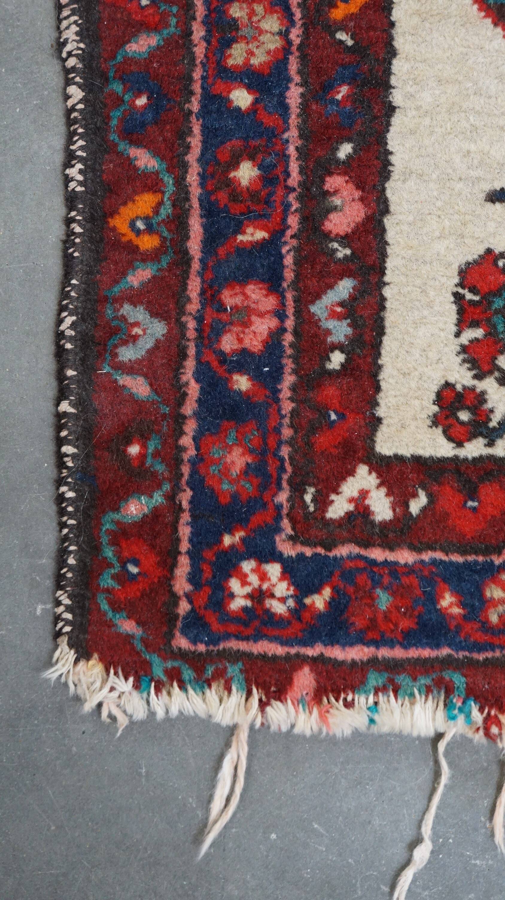 Tapis oriental vintage 100x80cm