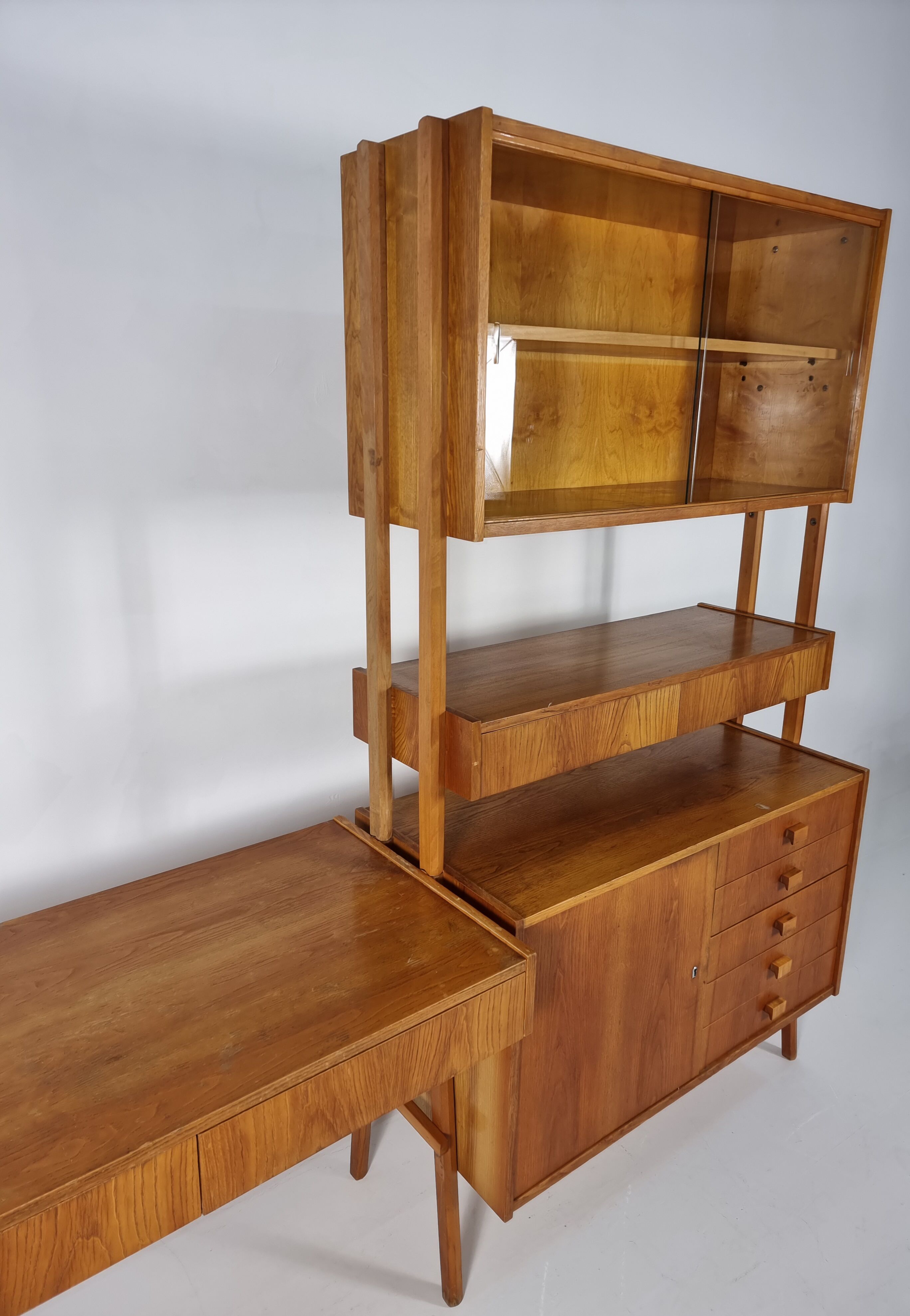 Cabinet set of Furniture by František Jirák, 1970s