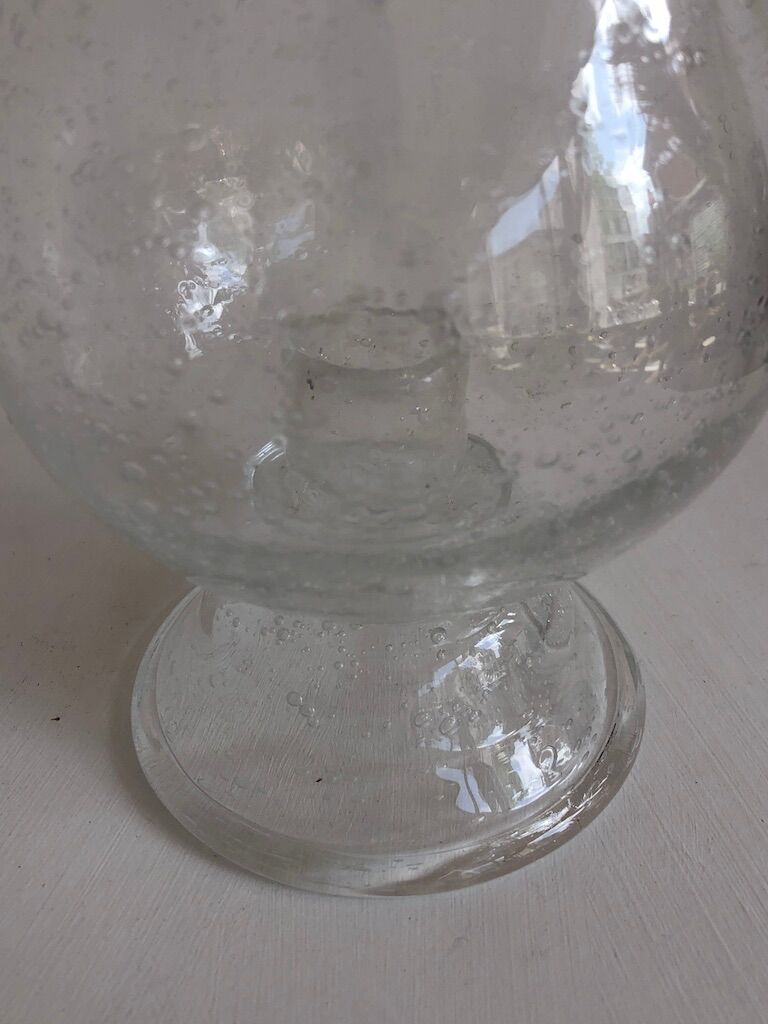 Set of 2 Biot glass photophores