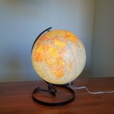 Globe terrestre lumineux 1970