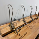 School hooks wood and metal